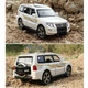 Машинка Mitsubishi Pajero игрушка моделька металлическая коллекционная 15 см Белый (2088292) - изображение 6