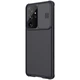 Карбоновая накладка Nillkin Camshield (шторка на камеру) для Samsung Galaxy S21 Ultra Черный / Black - изображение 3