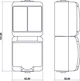 2-кл. вимикач+розетка IP54 Karlik 4WGHP-2s 16A 250V Коричневий із заземленням, кришкою "зовнішній" (мікс вертикальний накладний) - зображення 2