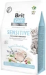 Сухой корм для кошек с пищевой непереносимостью Brit Care Cat GF Insect с насекомыми и рыбой 400 г (8595602554201) - изображение 1