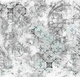 Обои бумажные Дуплекс Континент Франческа Черный/Бирюзовый (069) - изображение 1
