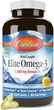 Рыбий жир Омега-3 Elite Omega-3 Gems Carlson Labs лимон 1600 мг 180 капсул (CAR133) - изображение 1