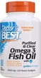 Рыбий жир Омега-3 Omega 3 Fish Oil with Goldenomega Doctor's Best 1000 мг 120 капсул (DB127) - изображение 2