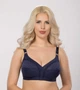 Бюстгальтер без кісточок ELITA 241 синій 80D - зображення 1