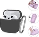 Чехол Silicon BeCover для Apple AirPods (3nd Gen) Black (BC_707177) - изображение 3