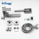 Смеситель для ванны нержавейка короткий гусак Ø35 Frap 1/8 F32802 (H802) - изображение 4