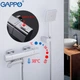 Смеситель для ванны короткий с термостатом Gappo 1/8 G3291 - изображение 6