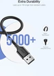 Кабель Ugreen US289 USB 2.0 to Micro Cable Nickel Plating 2A 2 м Black (60138) (6957303861385) - изображение 7