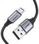 Кабель Ugreen US290 USB 2.0 to Micro Cable Nickel Plating Aluminum Braid 2A 1 м Black (UGR-60146) - изображение 1