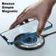 Бездротовий зарядний пристрій Qi BASEUS Simple Magnetic Wireless Charger (suit for IP12) | 15W | з підтримкою швидкого заряджання Black (WXJK-E02) - зображення 6