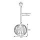 Светильник подвесной в стиле лофт MSK Electric Globe NL 2722 G - изображение 4