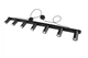Люстра підвісна MSK Electric Tube в стилі лофт NL 2450-7 BK - зображення 6