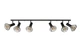 Світильник лофт MSK Electric Diadem стельовий NL 22151-6 BK - зображення 1