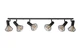 Світильник лофт MSK Electric Diadem стельовий NL 22151-6 BK - зображення 3
