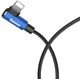 Кабель Baseus MVP Elbow Type Cable USB for IP 1.5 A 2 m Blue (CALMVP-A03) - изображение 4