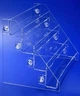 Горка для гель-лаков, PlasticMarket 4 ступени шириной 250 мм (PR-223-2) - изображение 2