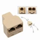Переходник-разветвитель витой пары UTP Rj-45 F to 2*RJ-45 F - изображение 1
