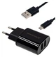 Зарядний пристрій мережевий Grand-X 1USB 2.1 A Black (CH15LTB) + USB cable-Lightning - зображення 1