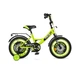 Велосипед двухколесный Profi Original boy 16" с наклейками, зеркалом, Y1642, Салатовый - изображение 2