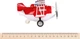 Літачок Same Toy Aircraft Race інерційний зі світлом і звуком Червоний (SY8012Ut-3) - зображення 3