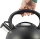 Чайник Ofenbach Happy Kettle 2.5л з нержавіючої сталі зі свистком, чорний матовий (NB-100302) - зображення 5