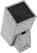 Подставка-колода Black Lead для кухонных ножей с секцией для ножниц 11х26 см Ofenbach (2000002644002) - изображение 2