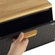 Хлебница Ofenbach Breadbox 35.5х21.5х19.5см, нержавеющая сталь, черный (NB-100805) - изображение 4