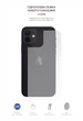 Защитная пленка на заднюю панель телефона ArmorStandart Carbone Transparent Apple iPhone 12 /12 Pro защитная пленка на заднюю панель телефона прозрачный карбон (ARM61072) - изображение 2