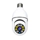 Панорамная IP WiFi камера видеонаблюдения в виде лампочки Kerui CAMERA CAM L1 E27 WIFI IP 360/90 белая - изображение 3
