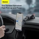 Тримач BASEUS Easy Control Clamp Car Mount Holder (A Set) SUYK000001 - зображення 7