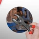 Клещи KNIPEX универсальные TwinGrip для сорванных болтов (82 01 200) - изображение 5