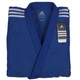 Кимоно для дзюдо Champion II с лицензией IJF ADIDAS J750B синий/белые полосы размер 160 - изображение 2