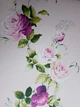 Обои виниловые на флизелине Petite Fleur 4 Rasch Textil 289076 0.53х10 крупные цветы розы на розовом фоне - изображение 2