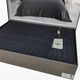 Винтажное хлопковое покрывало DIAMOND MUSLIN ANTRASIT 220х240см черный - изображение 3