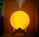 Увлажнитель воздуха Humidifier 3D Moon Lamp Light Diffuser в форме луны - изображение 1