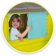 Будинок Smoby "Райдужний" з віконницями Салатовий 110 х 98 х 127 см (810723) - зображення 5