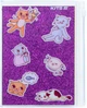 Блокнот Kite Purple cats А6+ 80 листів Фіолетовий (K22-462-2) - зображення 1