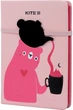 Блокнот Kite Pink Bear В6 96 аркушів Тверда обкладинка Рожевий (K22-464-1) - зображення 2