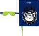 Блокнот Kite Blue monkey В6 96 аркушів Тверда обкладинка Синій (K22-464-3) - зображення 4