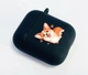 Силиконовый чехол для наушников Apple AirPods 1/2 Черный Корги/Corgi - изображение 2