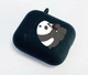 Силиконовый чехол для наушников Apple AirPods 1/2 Черный Панда - изображение 4