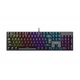 Клавиатура Vinga KBGM-100 LED Blue Switch USB Black (KBGM-100 Black) - изображение 1