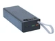 Повербанк BauTech Power Bank под аккумуляторы 16 х 18650 PD QC3.0 корпус коробка кейс УМБ (без аккумуляторов) Черный (1010-630-00) - зображення 1