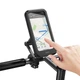 Вело-мото тримач Носо Rider waterproof bicycle stand|4.5-7", 190x100mm base| протиударний для iPhone|Samsung|Huawei|Xiaomi - зображення 7
