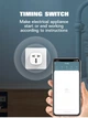 Розумна Wi-Fi розетка LDNIO WIFI SMART POWER PLUG SCW1050 |2500W, 10A, 2.4Ghz| - зображення 7