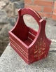 Кошик дерев'яний з ручкою Ognegriv 29*23*16.5 см 4-6281-2 - зображення 4
