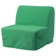 Крісло розкладне IKEA LYCKSELE LOVAS Vansbro яскраво-зелене (593.869.91) - зображення 1