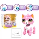 Интерактивная игрушка DISON Clever Cat смышленый питомец котик от 3 лет Розовый - изображение 1