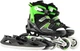 Роликовые коньки Action 2 в 1 Ronny Green 37-40 (153B5/2IN1/GR37-40) - изображение 1