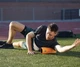 Массажный валик (роллер, ролик) Trigger Point GRID TRAVEL Foam Roller 255x110 мм Orange (США) - изображение 4